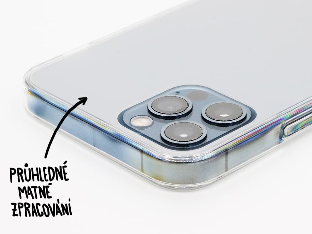 Baseus Frosted Glass ochranný kryt pro iPhone 12 (Pro) - Průhledný - 6-2